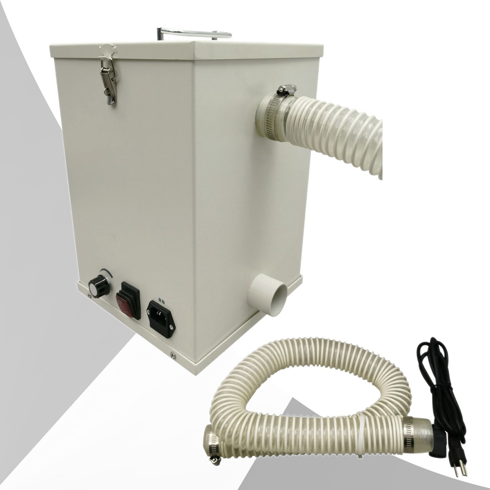Portable Laboratory Dust Collector (110V, 800W, 70m³/h, 17kpa/-9.8kpa)