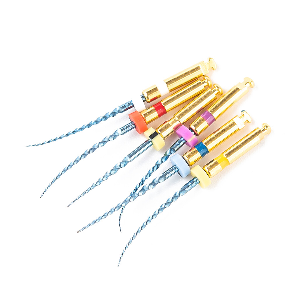 10PK Dental Endo Rotary Files Engine Use NITI Root Canal SX S1 S2 F1 F2 F3 25MM