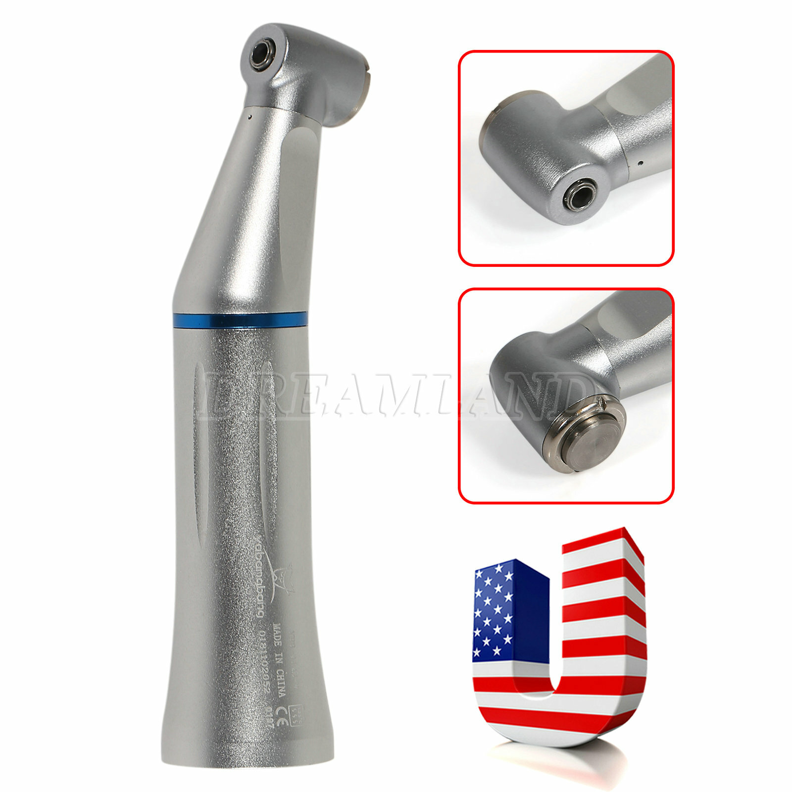 Dental Internal Water 1:1 Contra angle Push Handpiece fit NSK LED/None-LED Ht