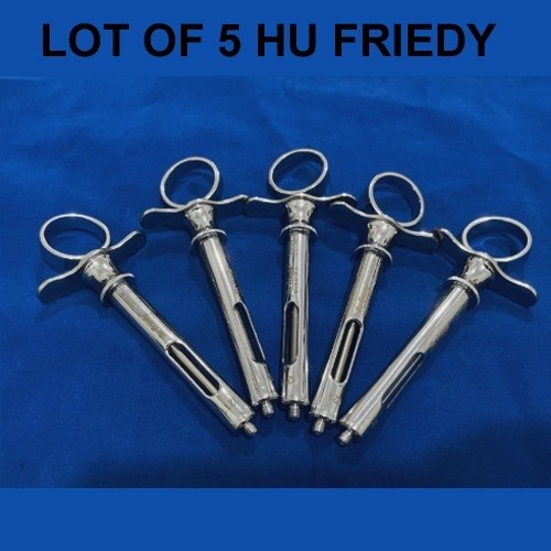 HU FRIEDY DENTAL SYRINGES LOT OF 5