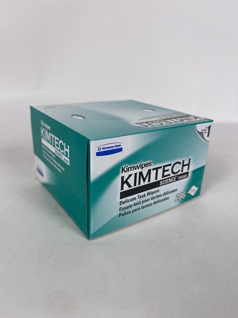 Kimtech Kimwipes Delicate Task Wipers 286 Sheets 34155 1 Box or Case of 60 Boxes