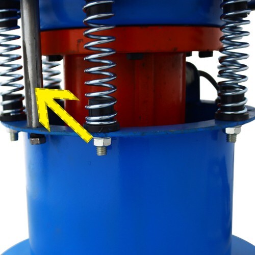 INTBUYING Vibrating Screen 2-Layer Sieve Shaker w/Lid And 20,100 mesh Sieve