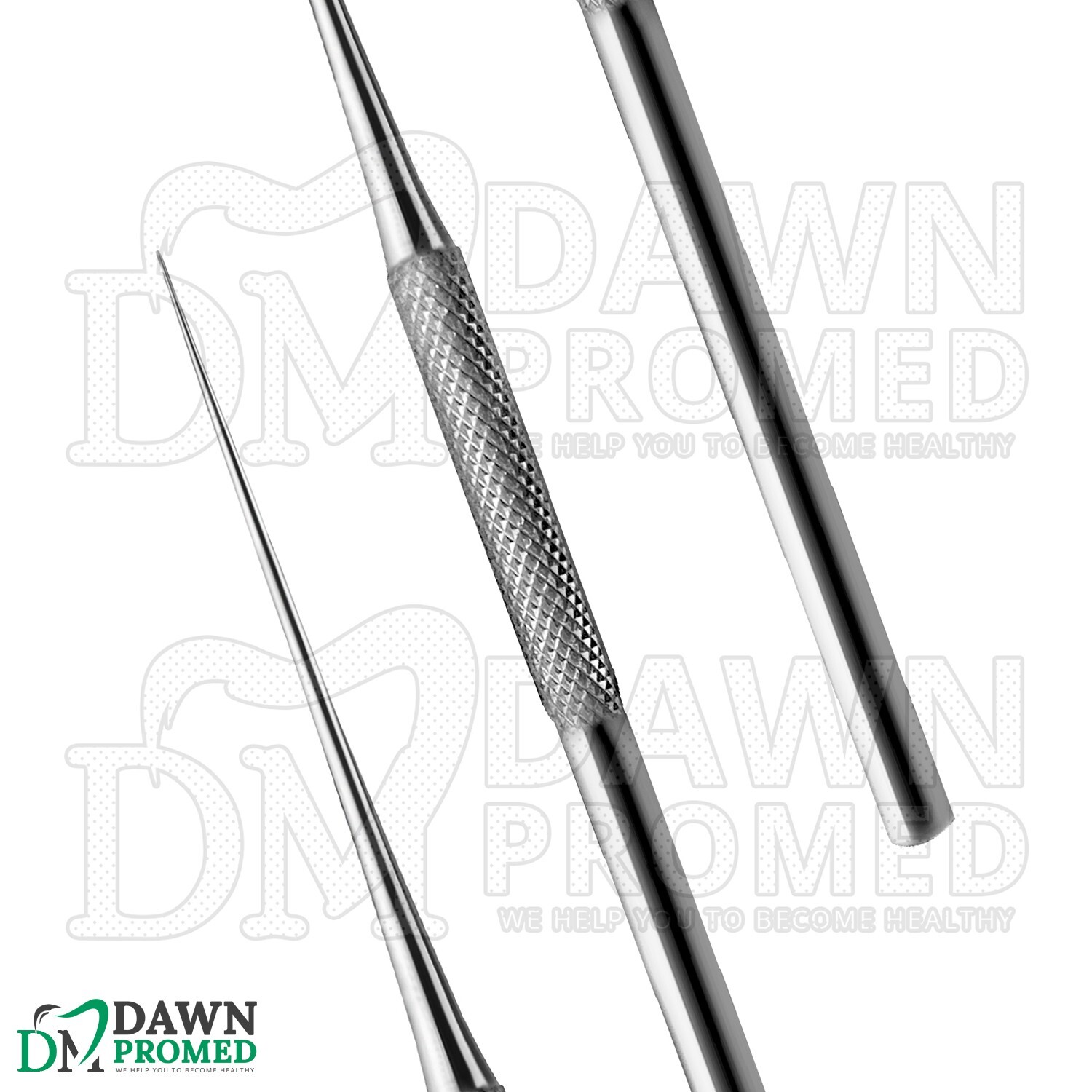 10 Pcs Dissecting Dissection Metal Teasing Needles Straight Pointed Tip Set