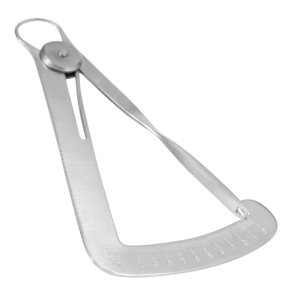 Stainless Steel Crown Gauge Caliper Dental Surgical Instruments Measuring To AP9
