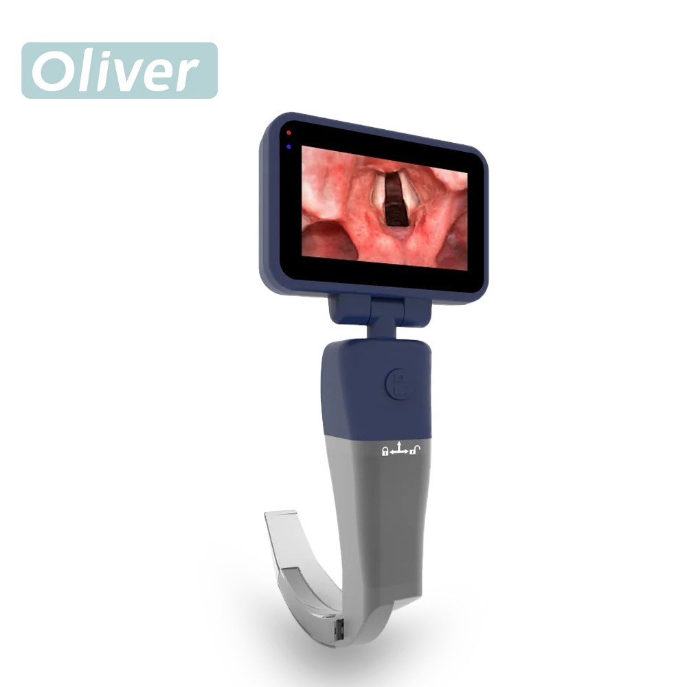 Digital Video Laryngoscope 6kinds Stainless Steel Blades is optional