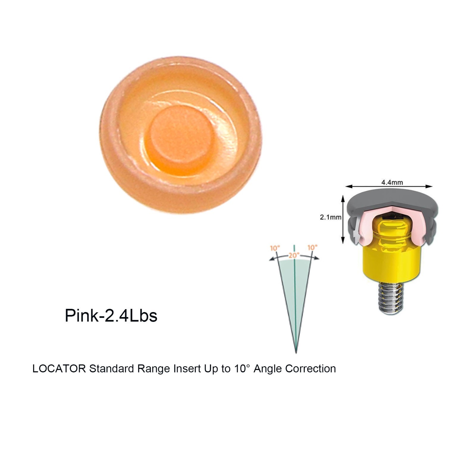 US Dental ZEST LOCATOR Overdenture Abutment For HIOSSEN ET Implant Mini/Regular