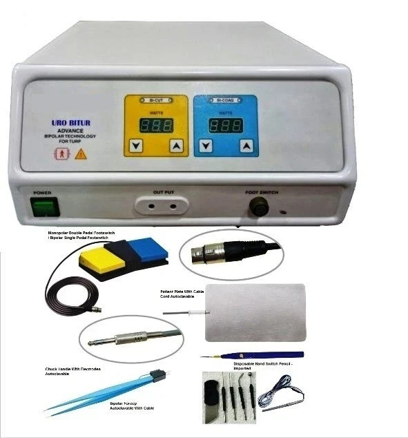 Electro Generator Cautery URO BITUR Bipolar Advance Electro Cautery TURP *^