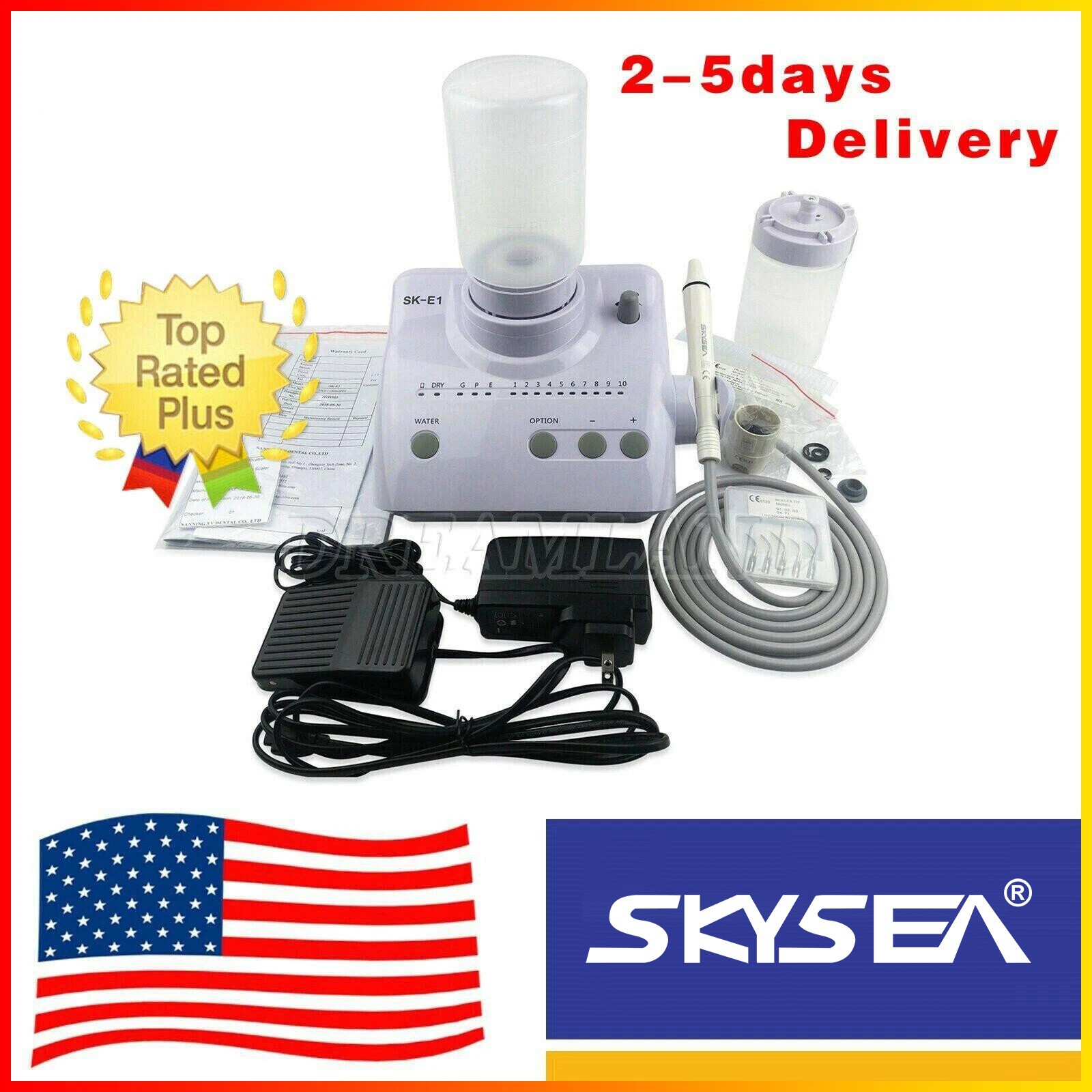 For Cavitron Dental Portable Ultrasonic Piezo Scaler 2*Bottles fit EMS Handpiece