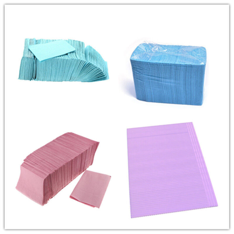 125 Pcs/Pack Dental High Quality Disposable Medical Patient Tattoo Bibs Towel