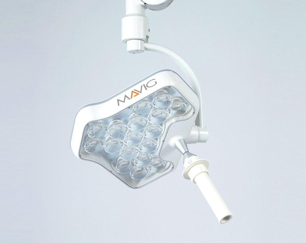 Mavig Dr. Mach YLED-1F LED Examination Lamp 100-240V #2585