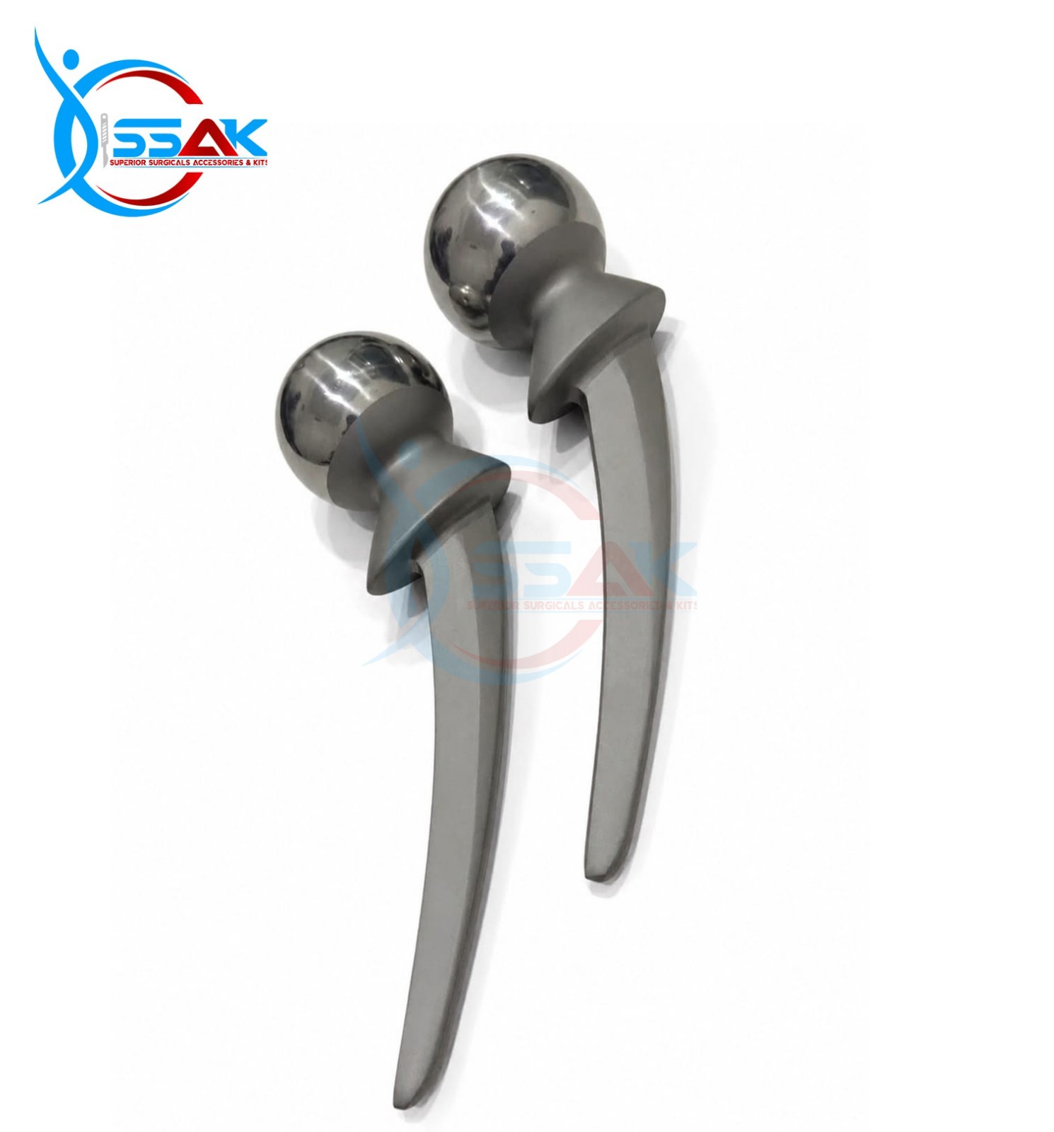 Thompson Hip Prosthesis Orthopedic Instrument Set Sizes,38mm 39mm,2 Pcs Lot