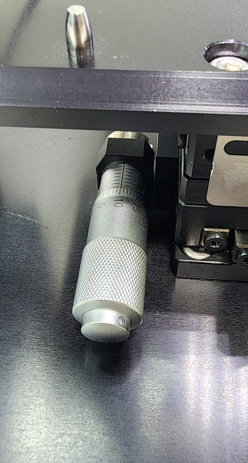 XY STAGE 06E-6915 MICROSCOPE CUSTOM UNBRANDED