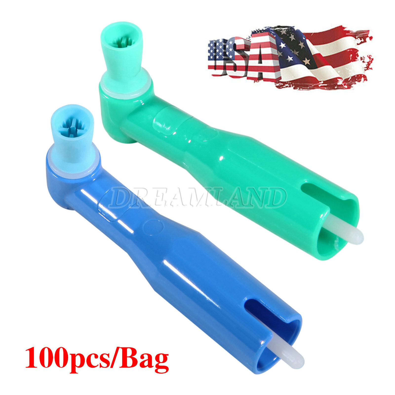 100/500 pcs Dental Disposable Prophy Angles Top Quality Money back guarantee!