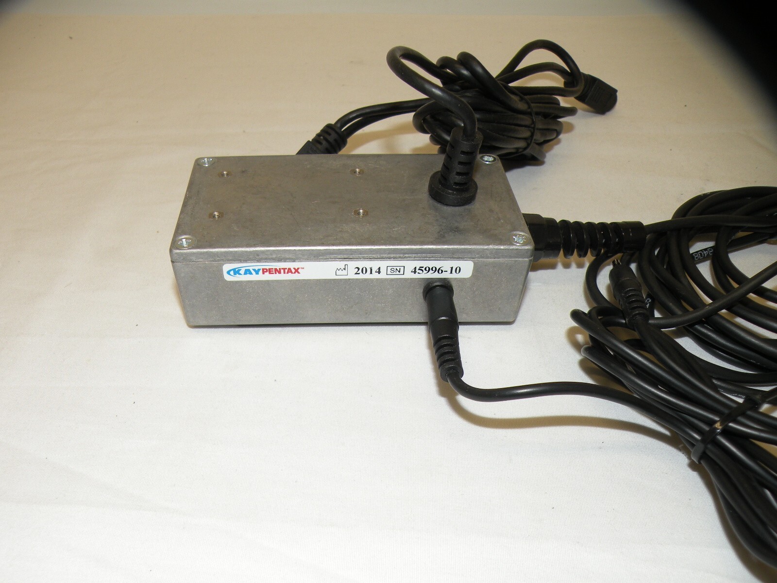 KAY PENTAX CONNECTION BOX W/ HERGA 6224-ABDB-CZCZ-001 FOOT SWITCH 9400 SCOPE