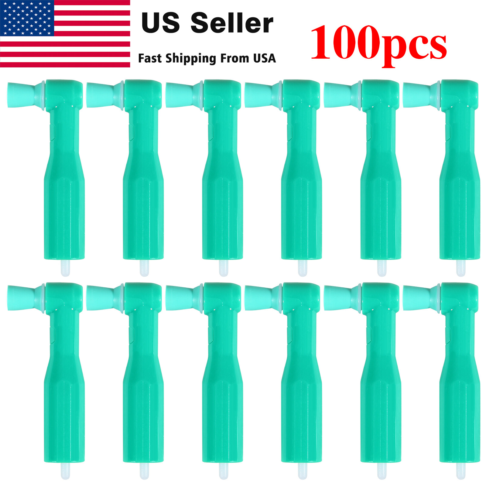 Dental Prophy Angles Soft Cup, Disposable & Latex Free (1 Box of 100pcs)
