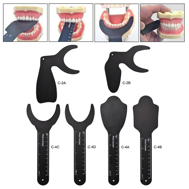 Orthodontic Oral Cheek Contrast Dental Photo Contrast Kit Dental Black Contrast