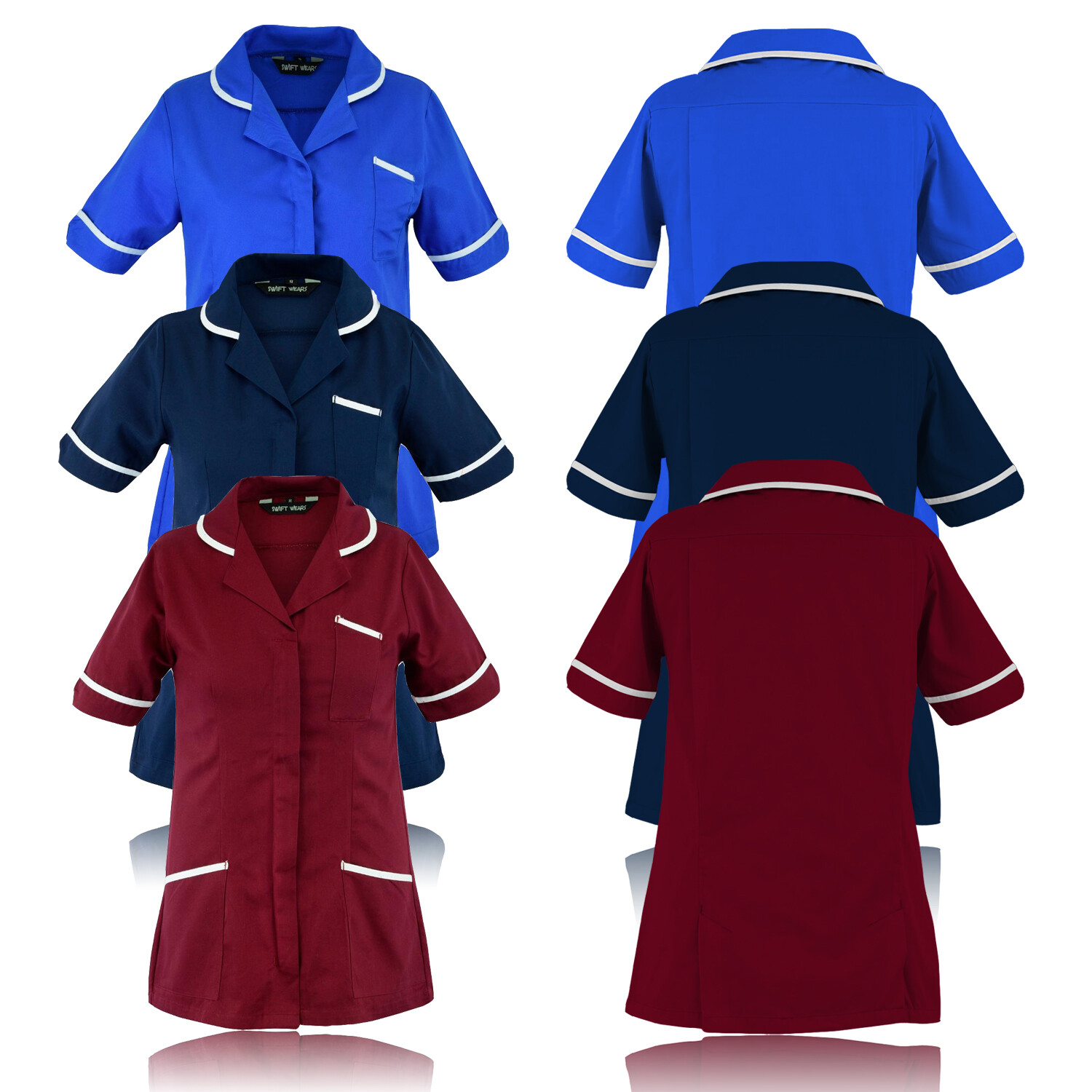 Nursing Healthcare Tunic Dentist Hospitality Carers Therapist Maid Nurse Uniform