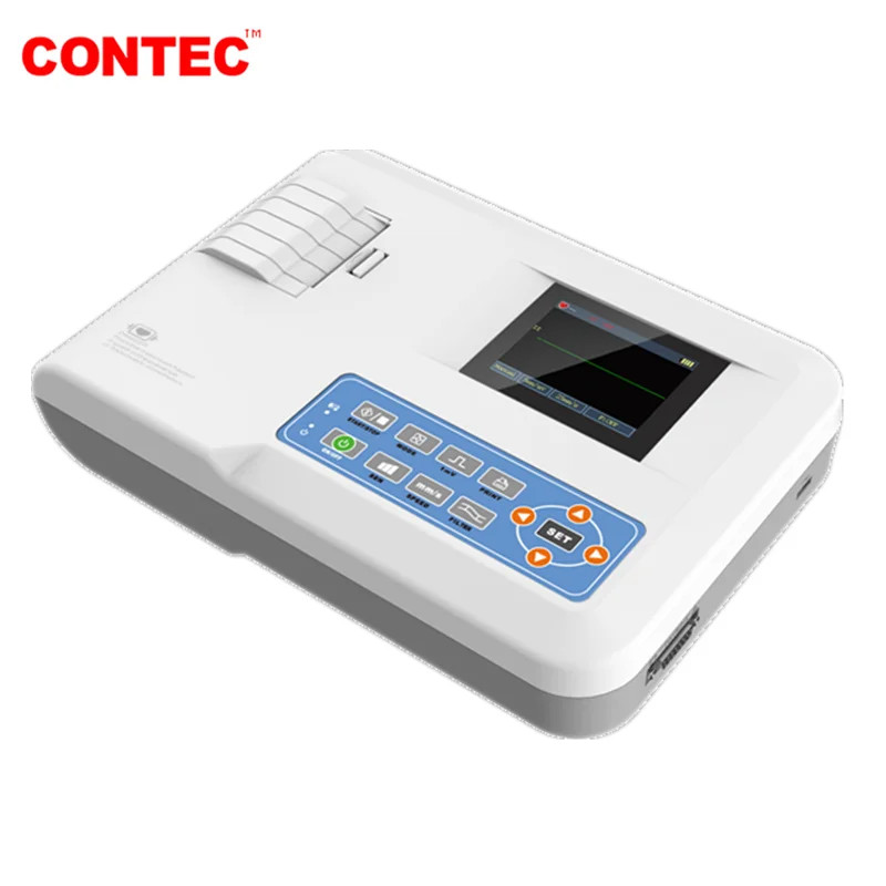 Medical ECG100G Electrocardiograph – 1-Channel 12-Lead Digital EKG Machine