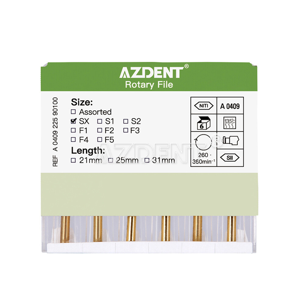 Dental Rotary Heat Activated Engine Use Canal Root Endo Files SX/S1/S2/F1/F2/F3
