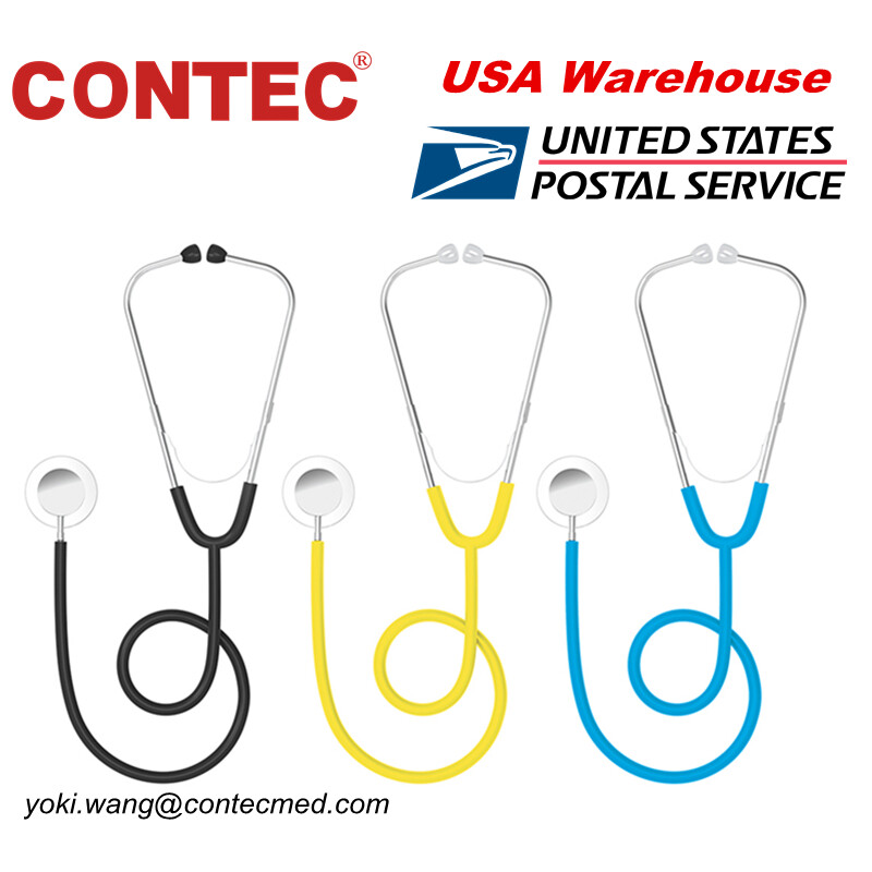 FDA Stethoscope Early Colorful Cardiology Stethoscope Single Head USA Warehouse