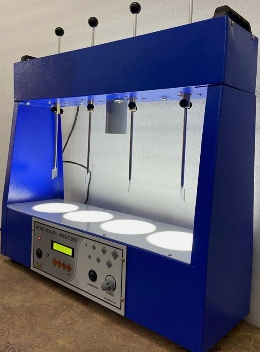 Digital Jar Test Apparatus 4 Paddle 110V Flocculation Water Testing Lab Mixer US