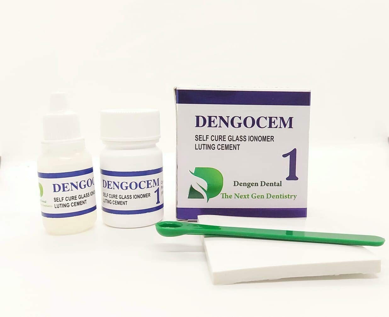 Permanent Dental Cement For Fixing Loose Caps Crowns Bridges Luting Kit
