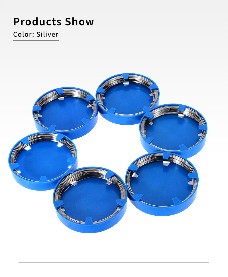 Dental Orthodontic Braces Wire 0.5/ 0.6/ 0.7/ 0.8/ 0.9/ 1.0/ 1.2 mm Arch Wire
