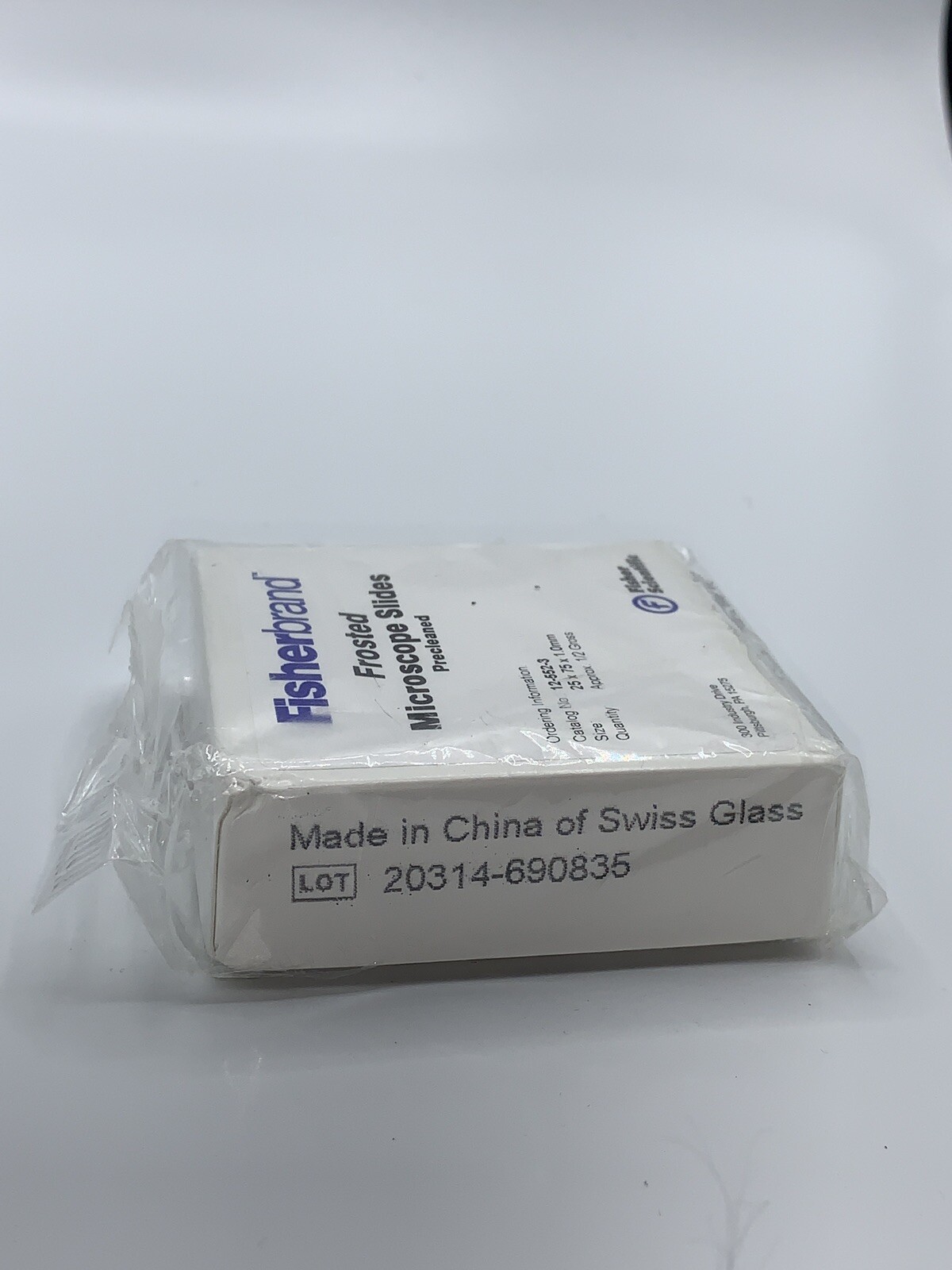 Fisherbrand Superfrost Plus Microscope Slides 12-552-3 72 Slides Precleaned 1.0