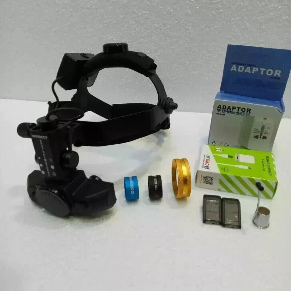 New 80% Off Binocular Indirect Ophthalmoscope with Free 20d 90d 78d lens