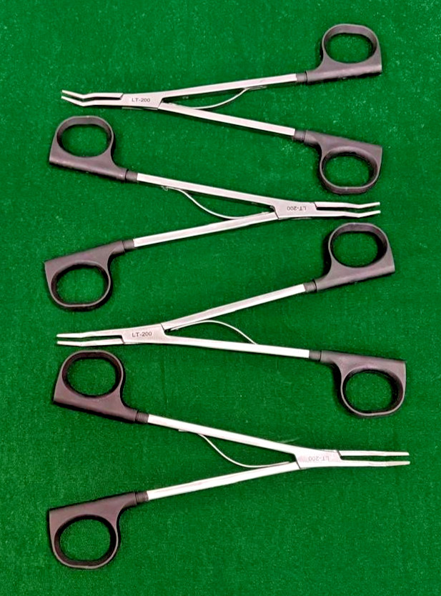 4 Pcs Open Surgery Clip Applicator LT 200 Endoscopy Reusable Instruments
