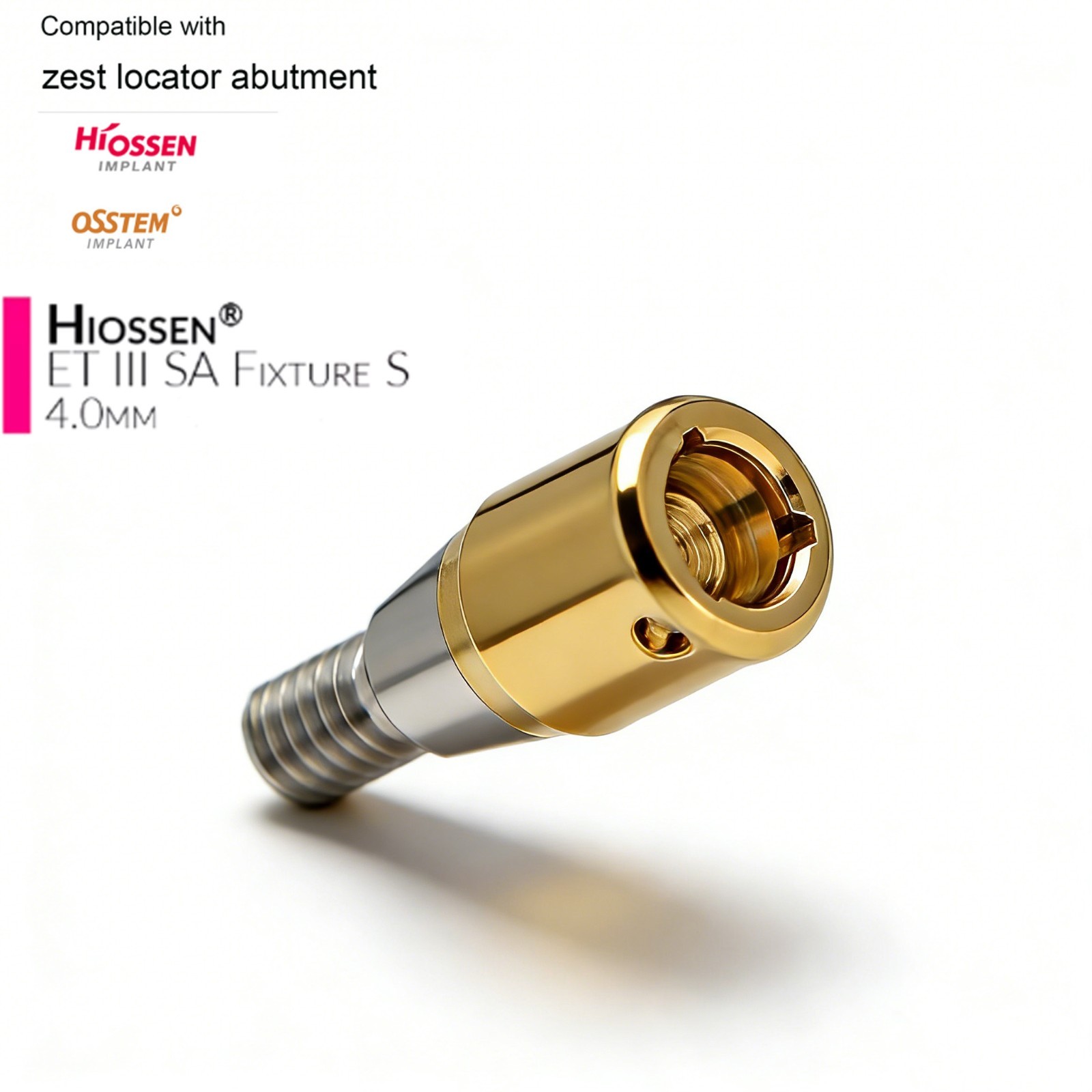 US Dental ZEST LOCATOR Overdenture Abutment For HIOSSEN ET Implant Mini/Regular