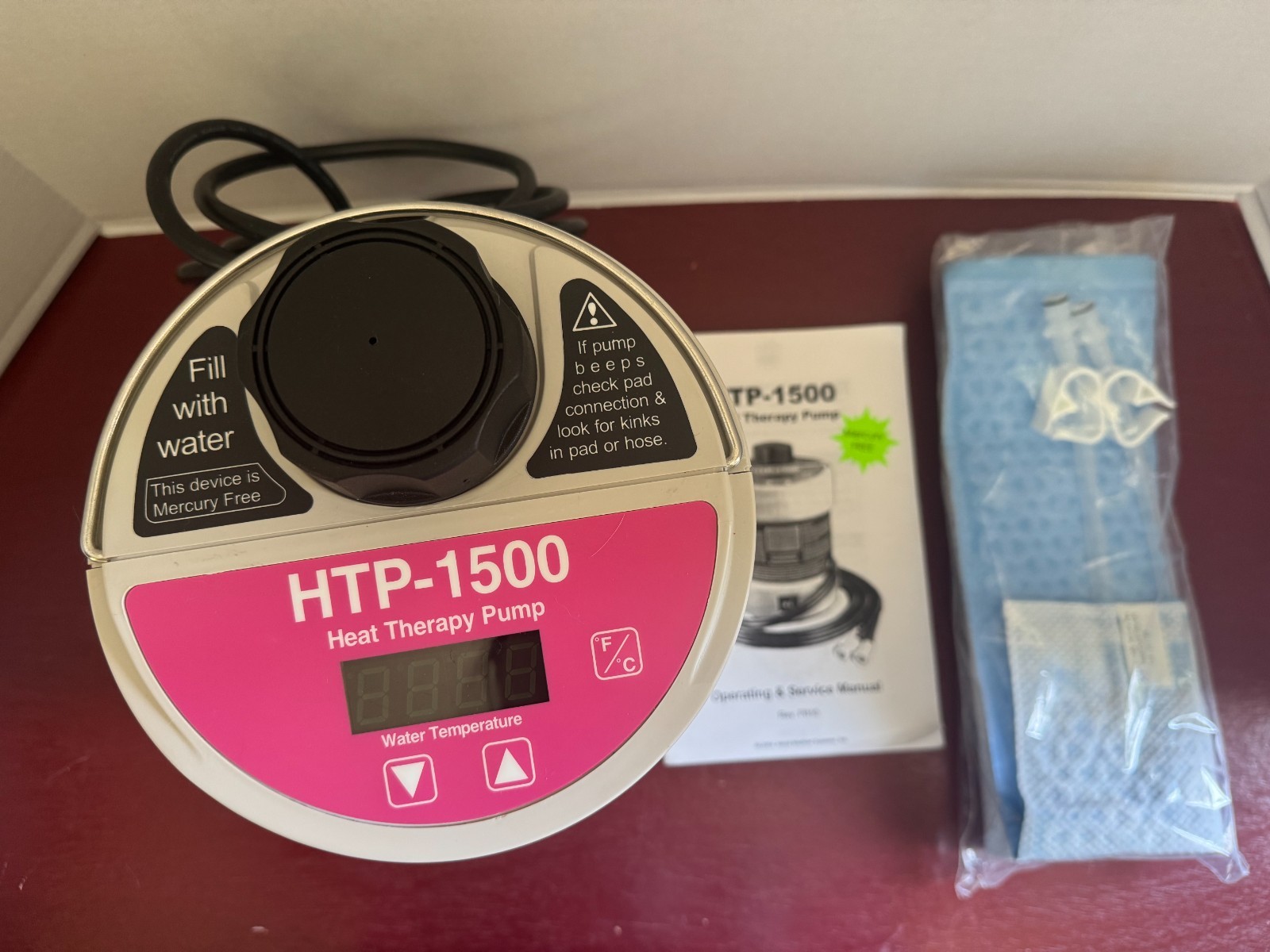 Adroit Medical System # HTP-1500 Heat Therapy Pump New With Open Box And Manual