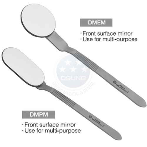Dental Large Size Mouth Front Surface Mirrors, 2 styles C-1001