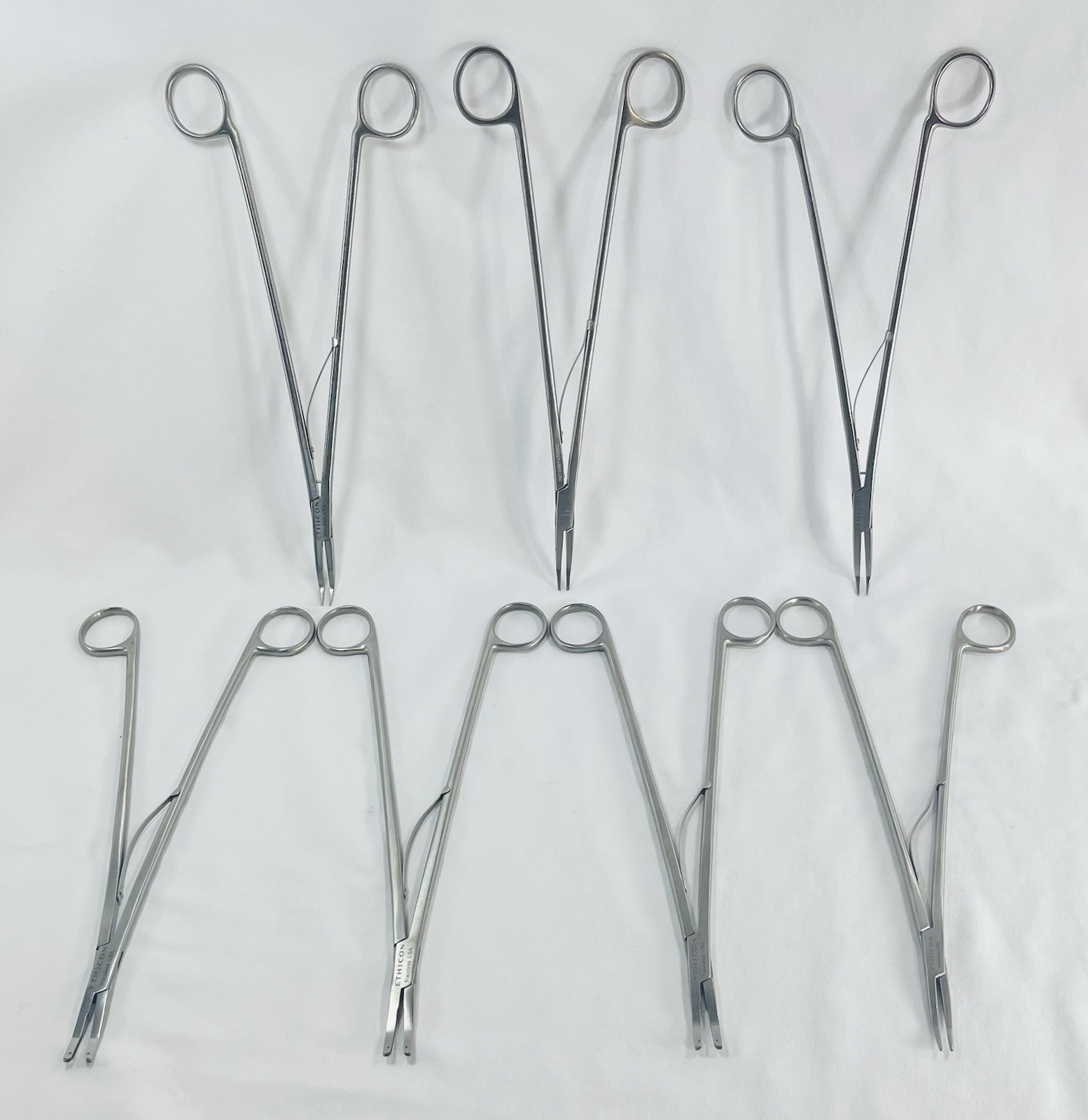 Lot of 7 Clips Applier 10.5” Surgical Ligation Clip Applicator