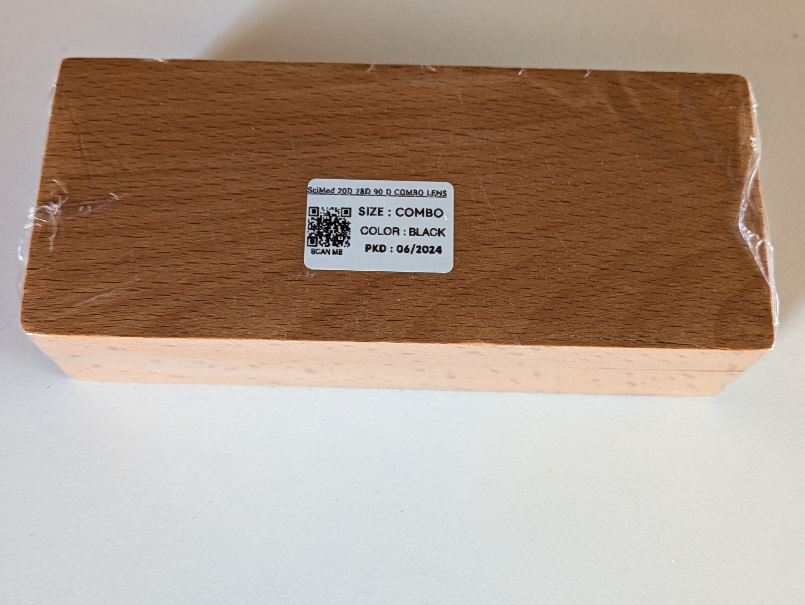 Double Aspheric Lens 20D 90D And 78D COMBO PACK In Wooden Box MADE IN USA
