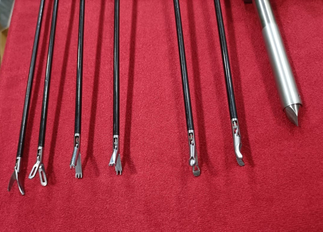 21pc – Laparoscopic Surgery Set SS High Quality Reusable Instruments