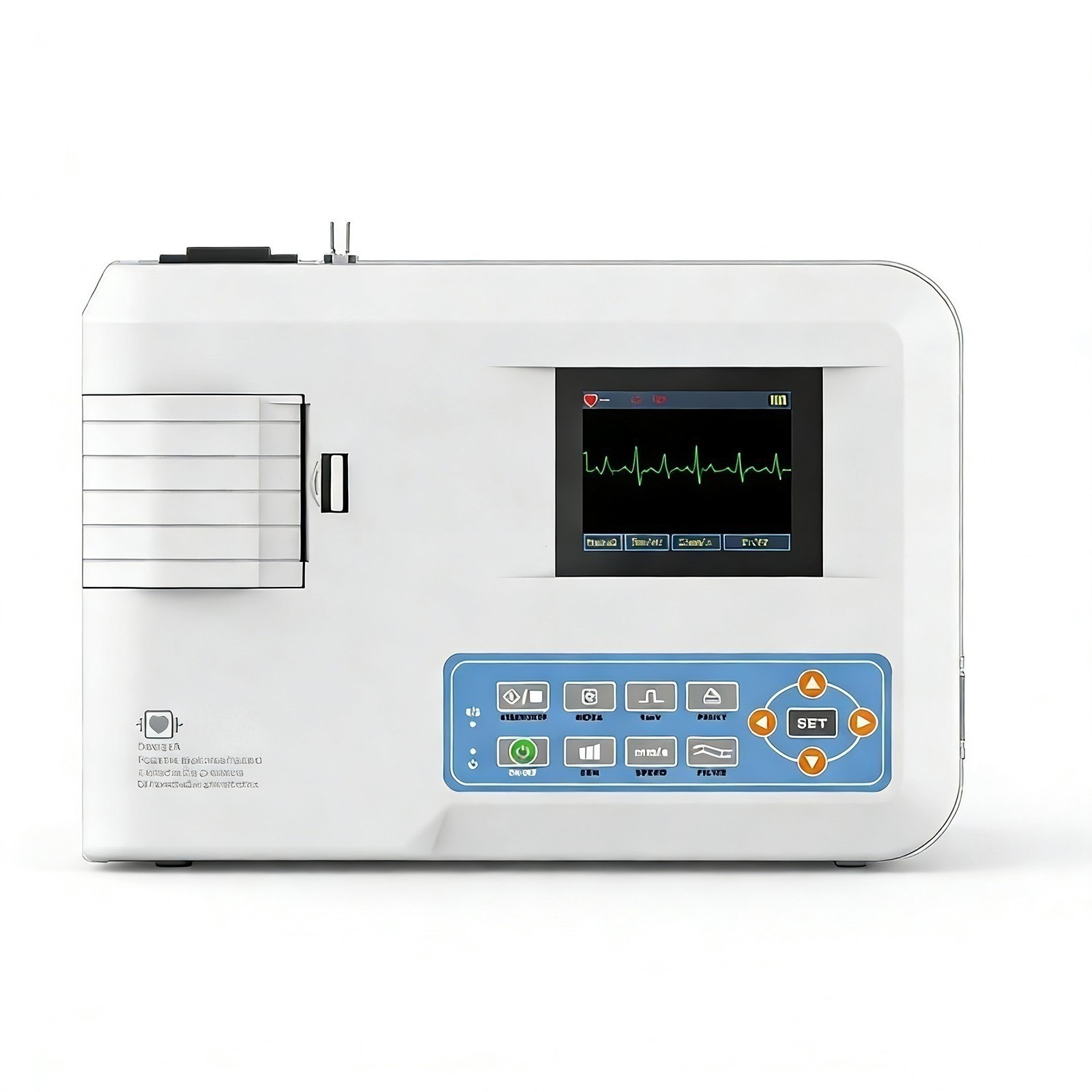Medical ECG100G Electrocardiograph – 1-Channel 12-Lead Digital EKG Machine