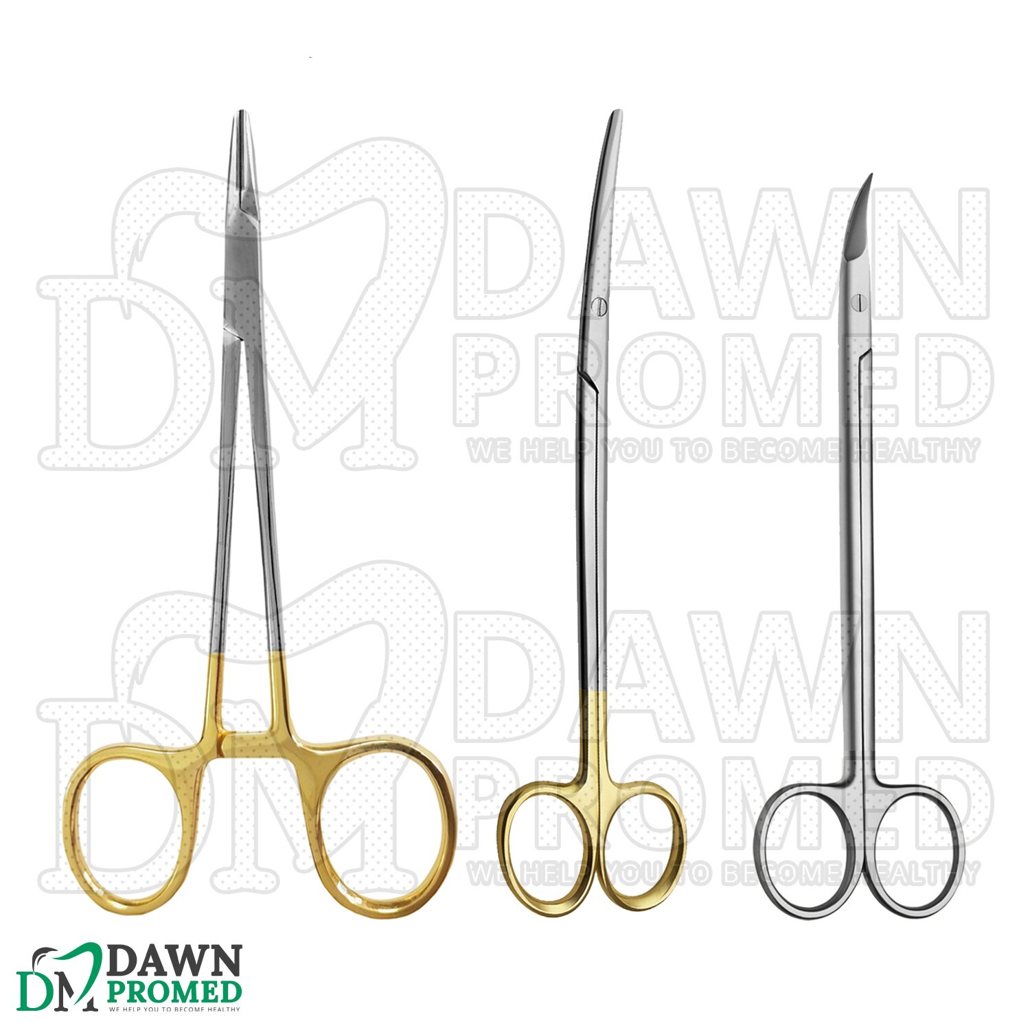 6 Pcs Micro Surgery Set Medical Surgical Instruments German Grade