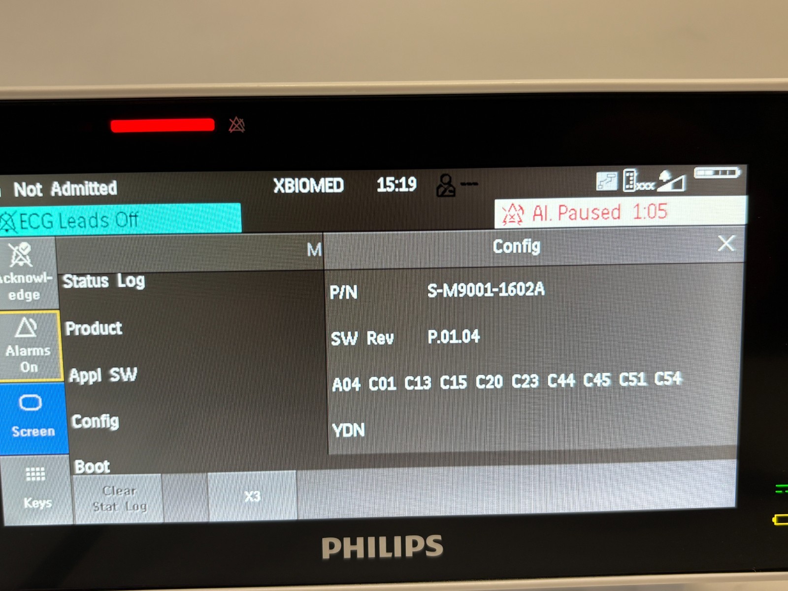 Philips IntelliVue X3 – 867030 with docking base 867043