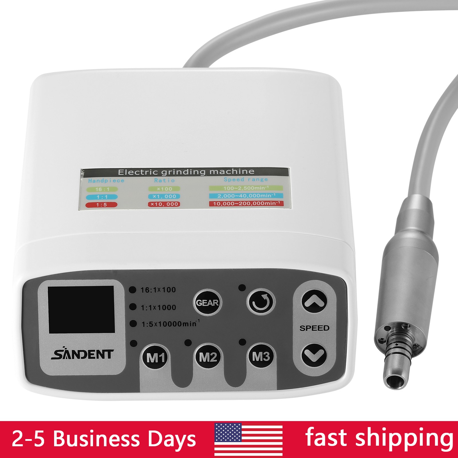 Dental Electronic LED Brushless Electric micro motor QI901