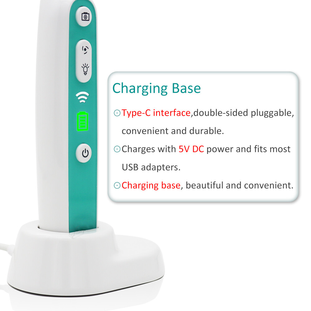 DC-W WiFi Dental Camera Adjustable LED Lights IP67 Waterproof
