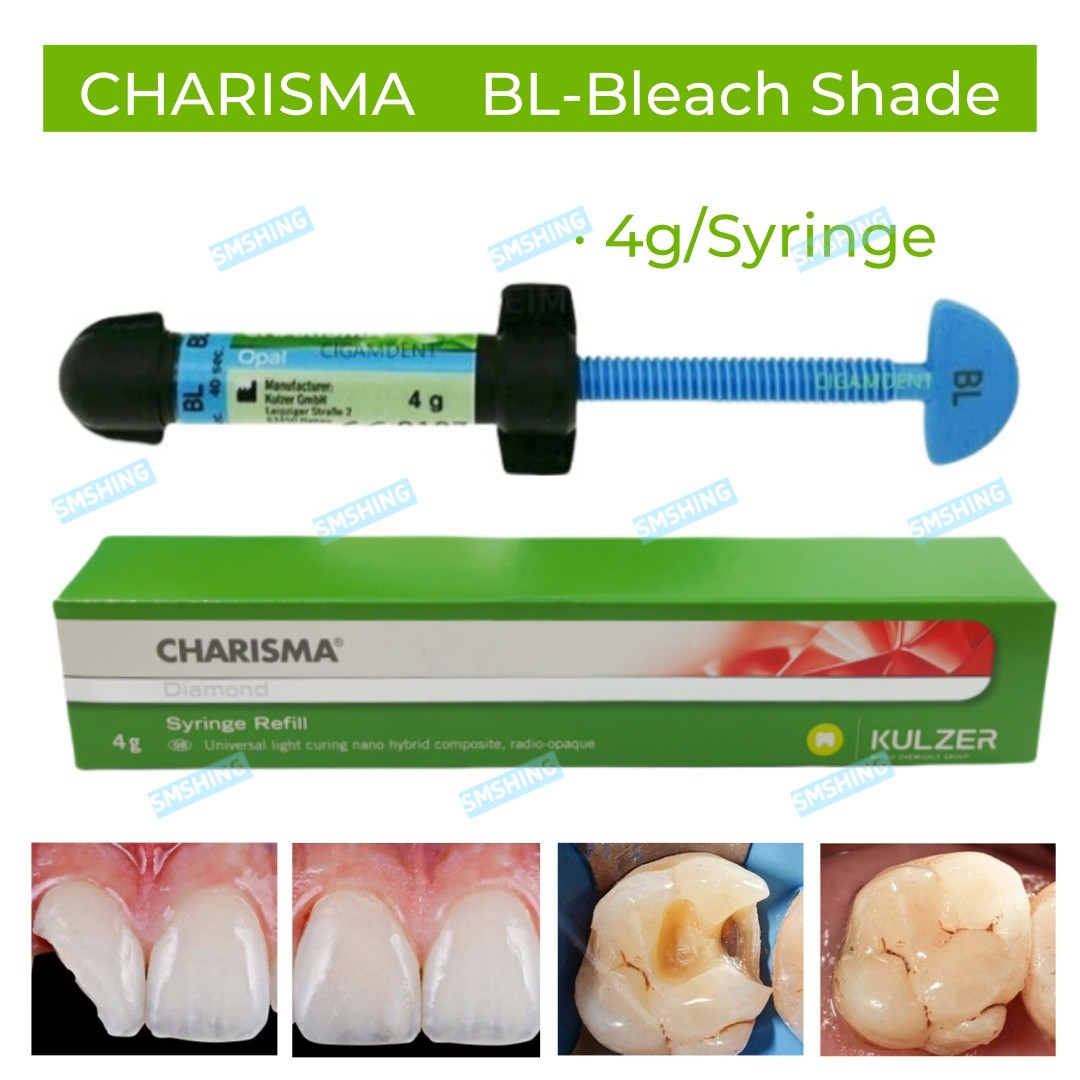 Dental KULZER CHARISMA BL Bleach White Light Cure Composite Resin Opal