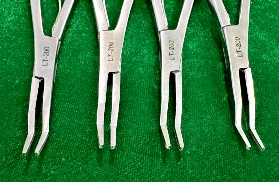 4 Pcs Open Surgery Clip Applicator LT 200 Endoscopy Reusable Instruments