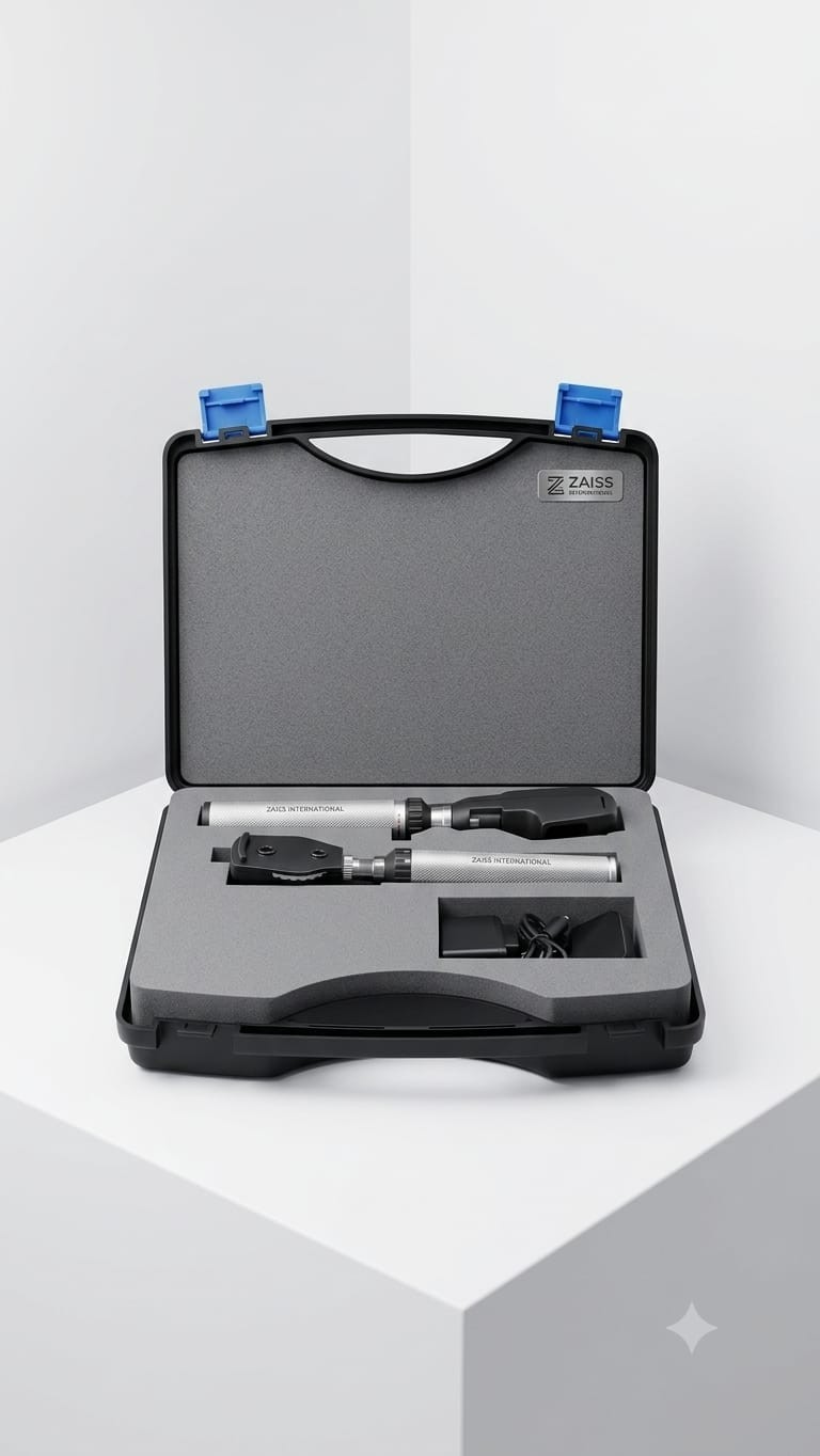 Accurate Ophthalmic Diagnostic Set Direct Ophthalmoscope & Streak Retinoscope