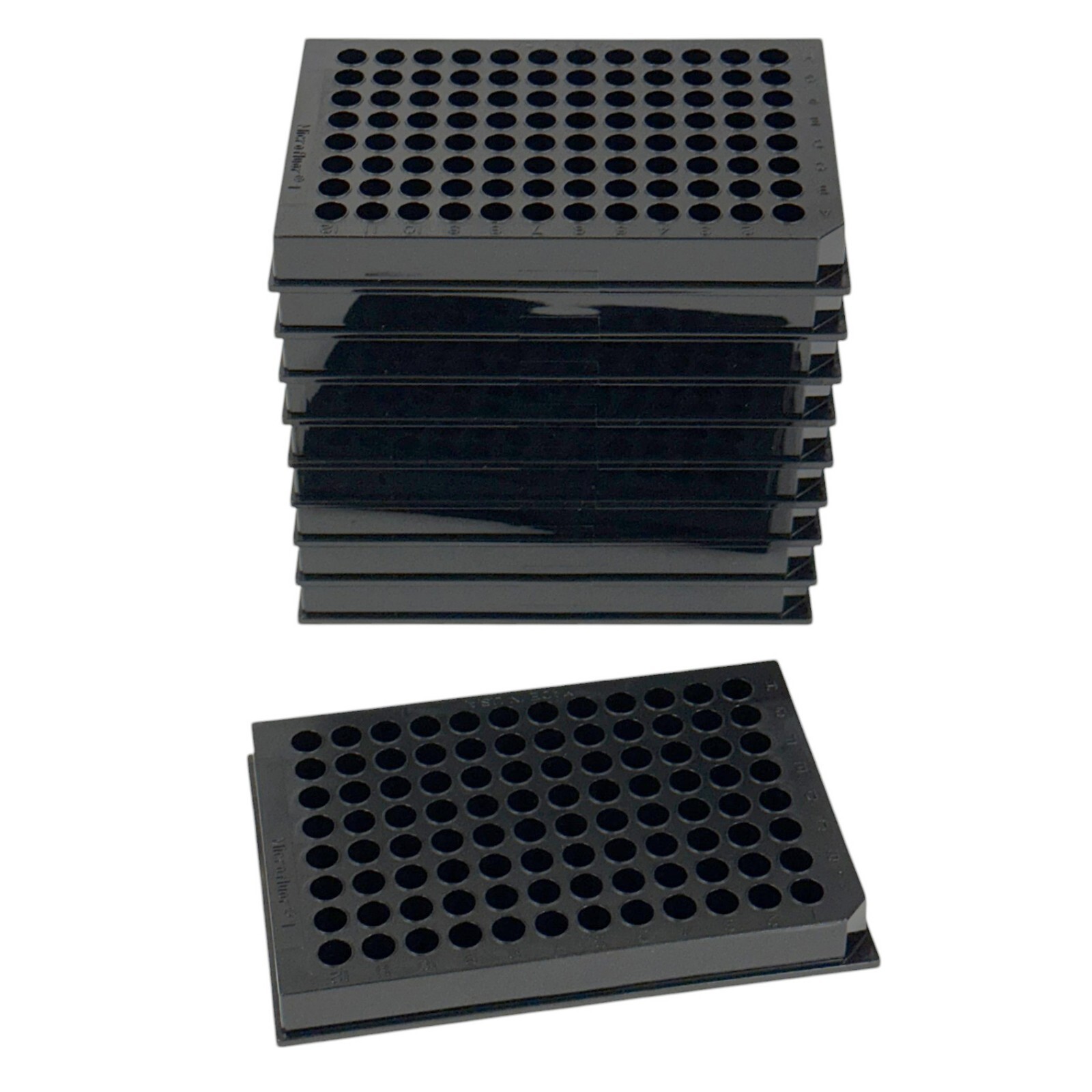 Thermo Scientific 7605 Microfluor 1 Microtiter Plates 96 Well Black 10 pcs