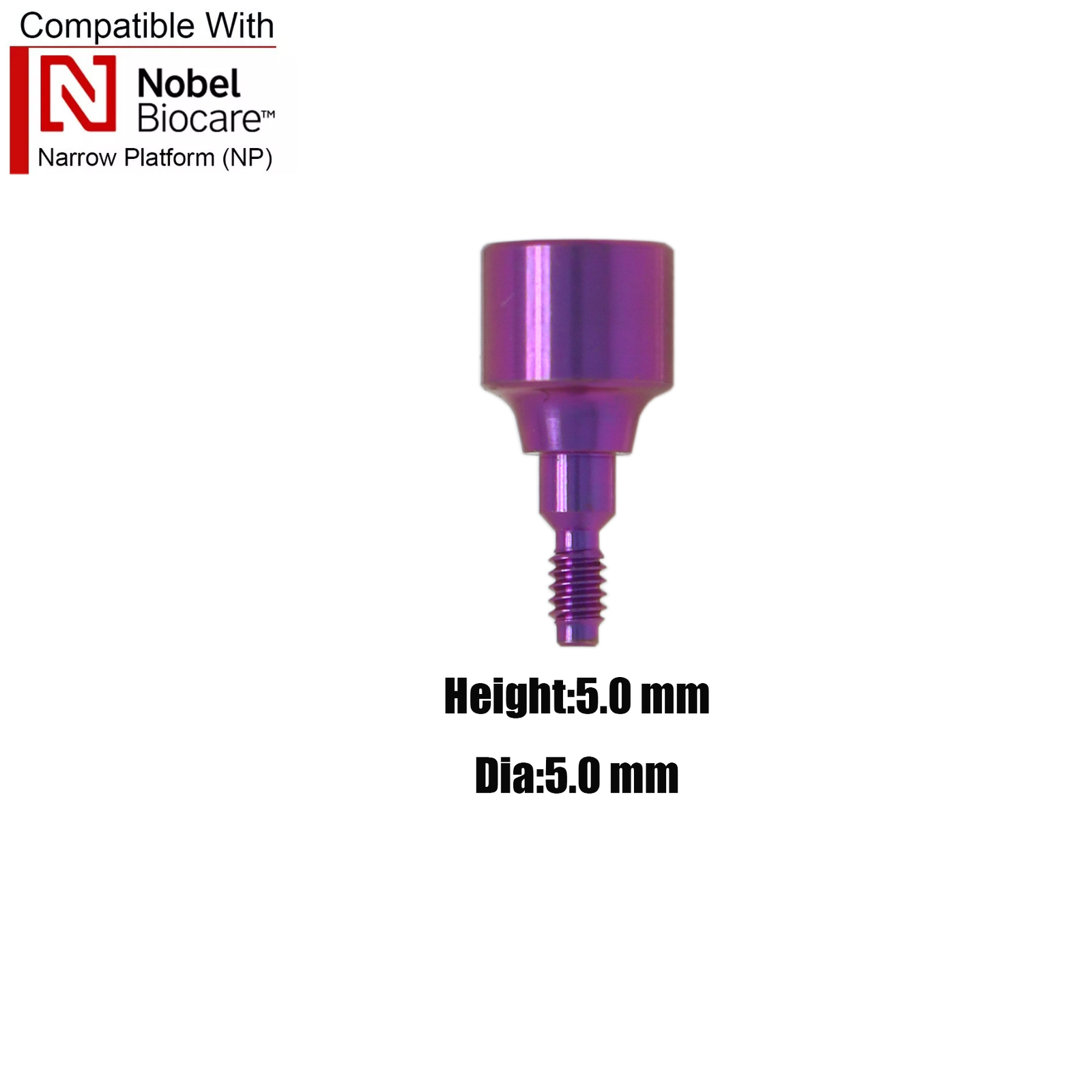 US Fits Nobel Biocare Kit Locator/Healing Abutments Scan Bodies Lab Analog NP/RP