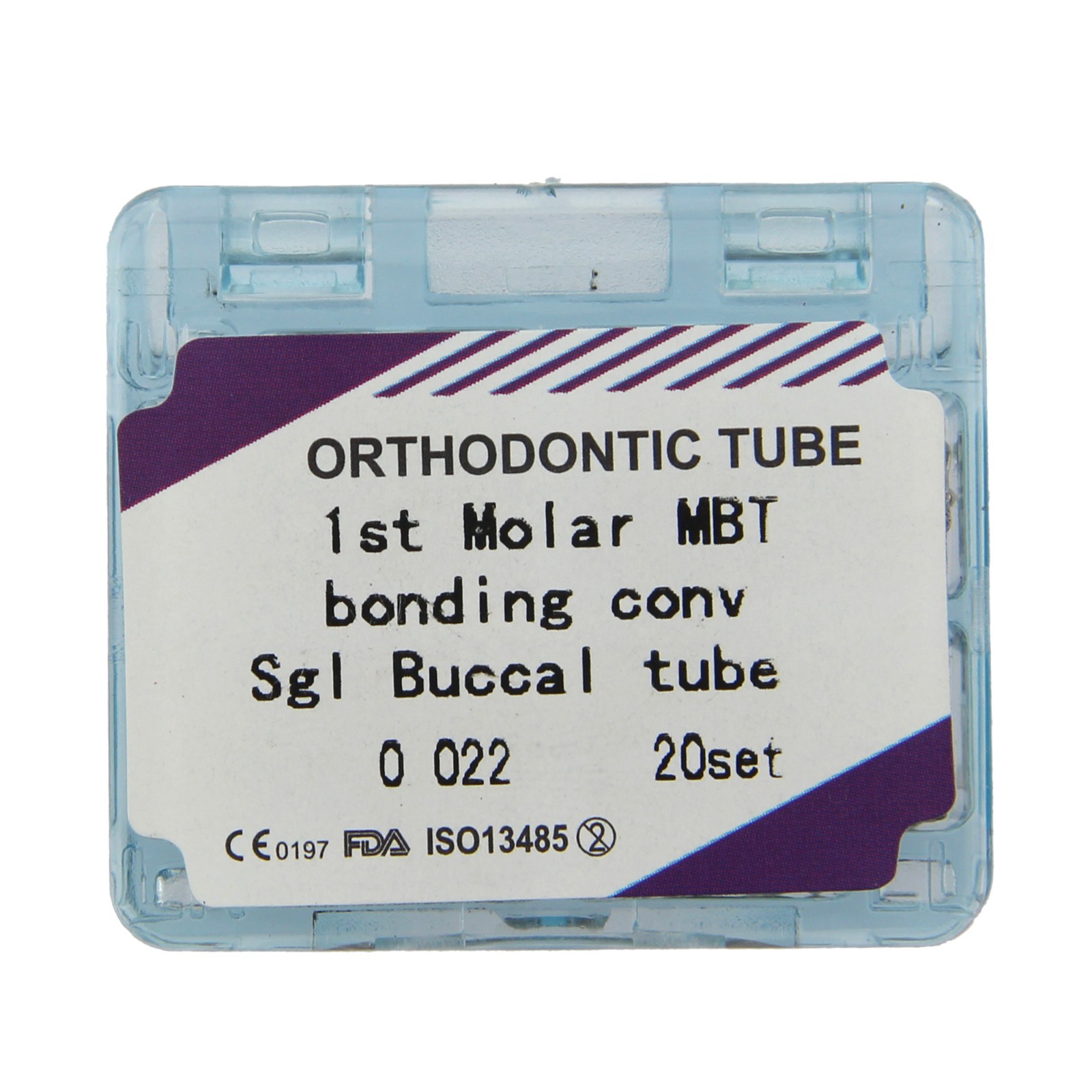 Dental Orthodontic 1st Molar Buccal Tubes Convertible Roth MBT 0.022 Bondable