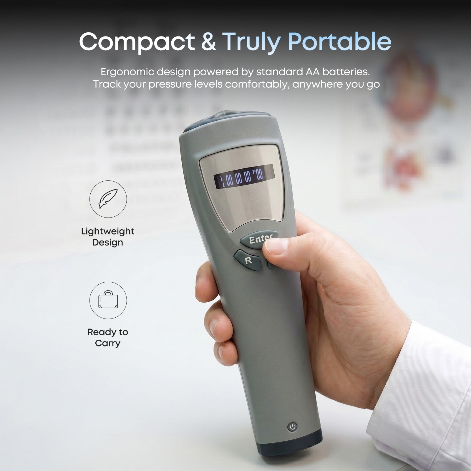 Ophthalmic equipment Portable intraocular pressure rebound tonometer