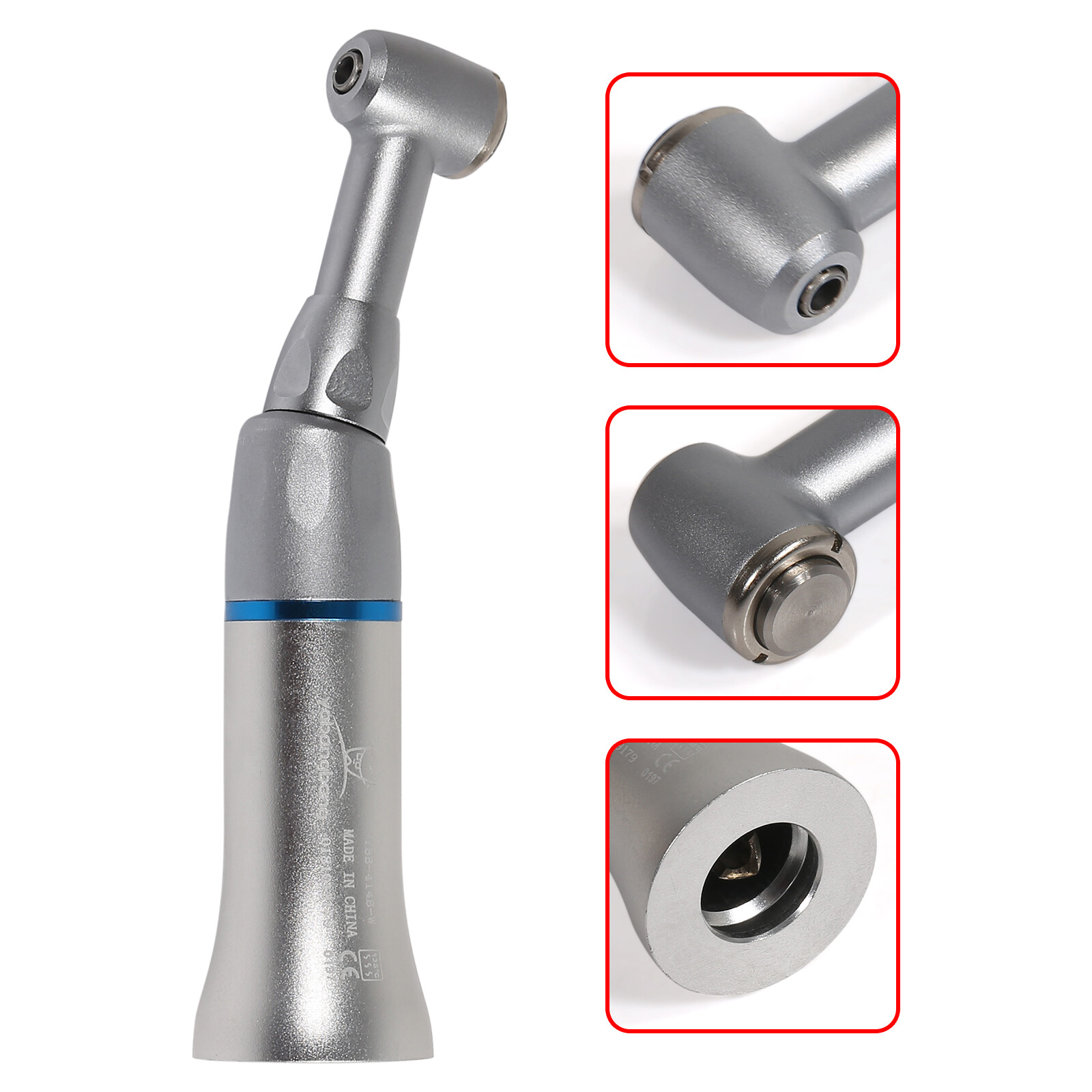 Dental Low Speed Handpiece Push Contra angle Burs FG 1.60mm RA/CA 2.35mm F4