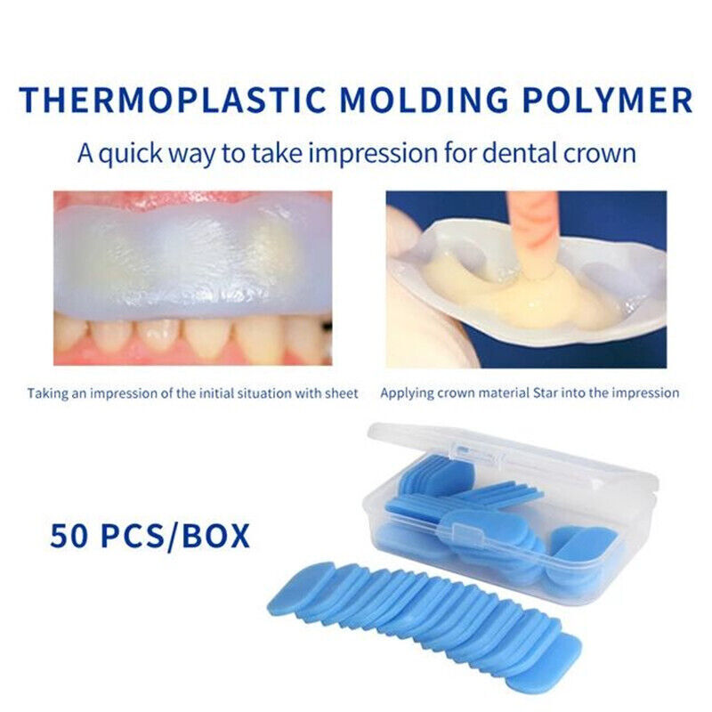 Dental Impression Trays Thermoplastic Wax Tablet TEMP TABS Temporary Crown